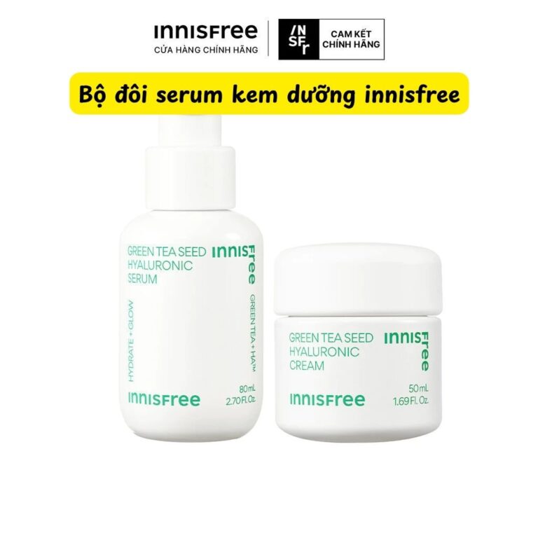 Bộ đôi serum kem dưỡng innisfree